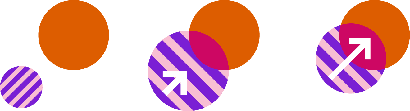 Graphic showing evolution of the Filter logo